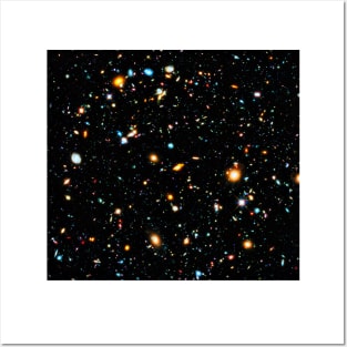 Hubble eXtreme Deep Field (L) Posters and Art